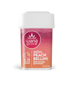 Wana Gummies Peach Bellini Sativa